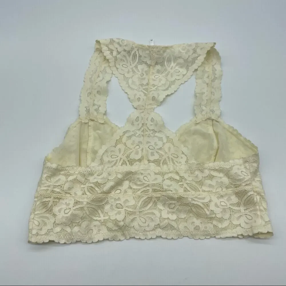 Free‎ People Ivory Colored Bralette